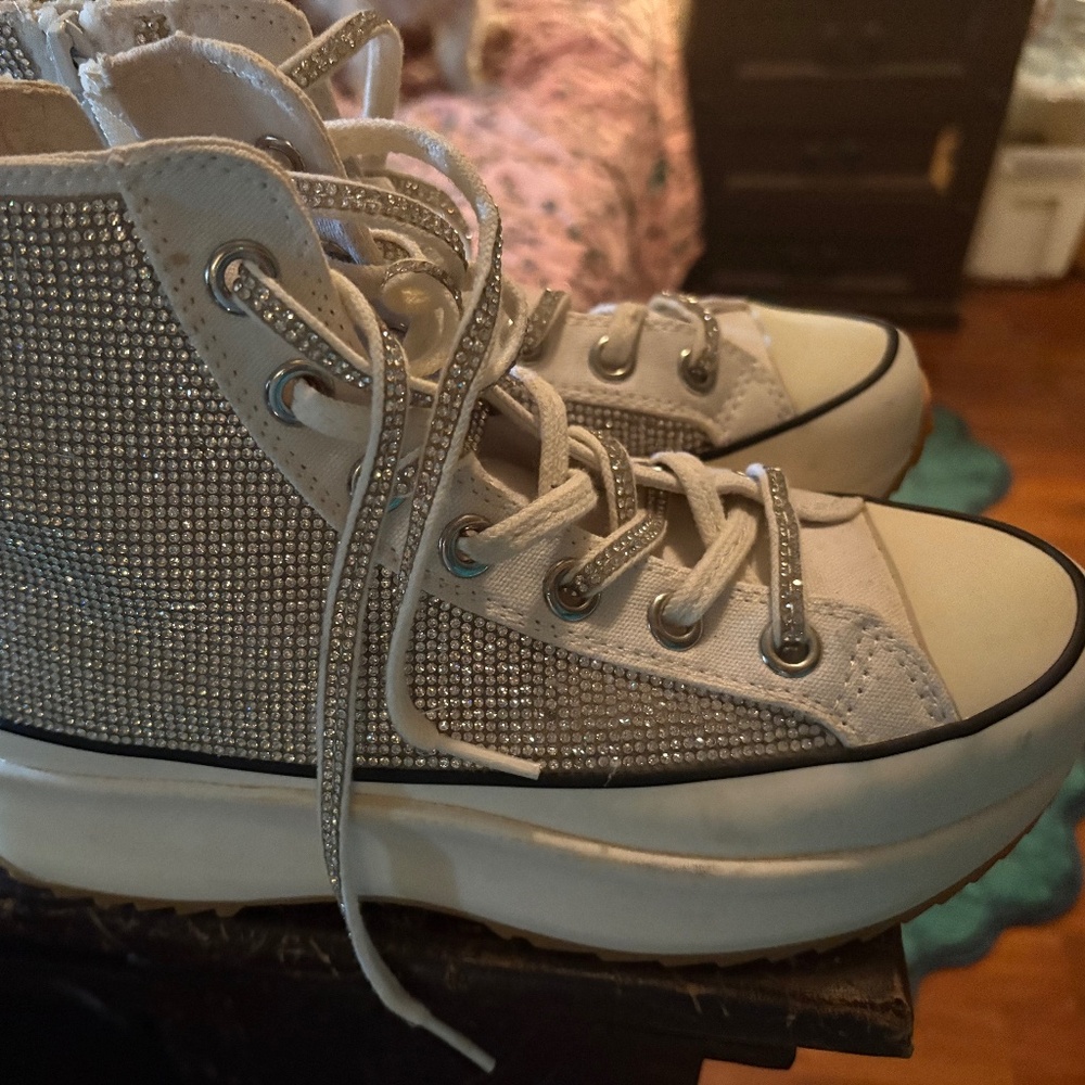 Steve Madden Rhinestone Sneakers